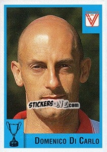 Sticker Domenico Di Carlo - Calcio Coppe 1997-1998 - Panini