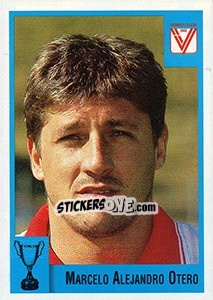 Sticker Marcelo Alejandro Otero - Calcio Coppe 1997-1998 n. 80 - Panini