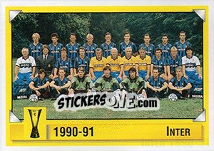 Sticker Inter 1990-91