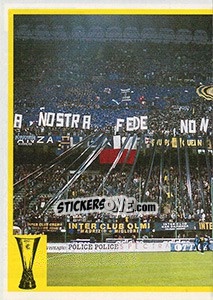 Figurina Tifoseria - Calcio Coppe 1997-1998 - Panini