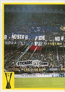 Sticker Tifoseria - Calcio Coppe 1997-1998 - Panini