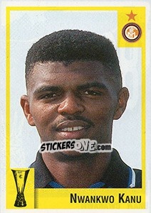 Sticker Nwankwo Kanu - Calcio Coppe 1997-1998 n. 108 - Panini