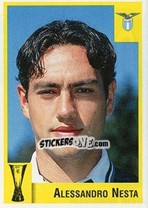 Sticker Alessandro Nesta - Calcio Coppe 1997-1998 n. 120 - Panini