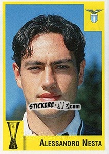 Sticker Alessandro Nesta - Calcio Coppe 1997-1998 - Panini