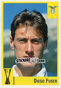 Sticker Diego Fuser - Calcio Coppe 1997-1998 - Panini