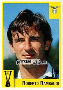 Sticker Roberto Rambaudi - Calcio Coppe 1997-1998 - Panini