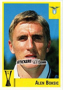 Cromo Alen Boksic - Calcio Coppe 1997-1998 - Panini