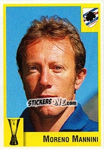 Sticker Moreno Mannini - Calcio Coppe 1997-1998 n. 137 - Panini