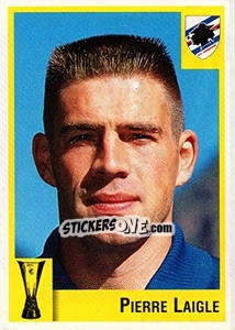 Sticker Pierre Laigle - Calcio Coppe 1997-1998 - Panini