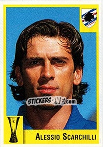 Sticker Alessio Scarchilli - Calcio Coppe 1997-1998 n. 144 - Panini