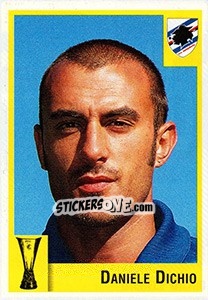 Sticker Daniele Dichio - Calcio Coppe 1997-1998 - Panini