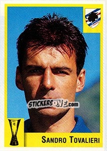 Cromo Sandro Tovalieri - Calcio Coppe 1997-1998 - Panini