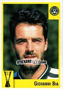 Sticker Giovanni Bia - Calcio Coppe 1997-1998 n. 152 - Panini