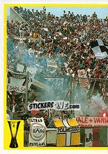 Sticker Tifoseria - Calcio Coppe 1997-1998 n. 153 - Panini