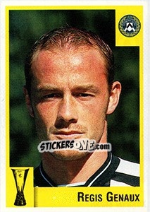 Sticker Regis Genaux - Calcio Coppe 1997-1998 n. 158 - Panini