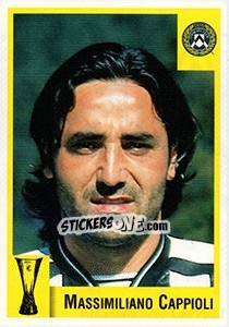 Sticker Massimiliano Cappioli - Calcio Coppe 1997-1998 n. 160 - Panini