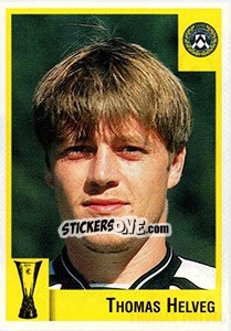 Sticker Thomas Helveg - Calcio Coppe 1997-1998 n. 163 - Panini