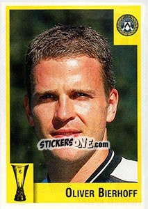Sticker Oliver Bierhoff - Calcio Coppe 1997-1998 n. 167 - Panini