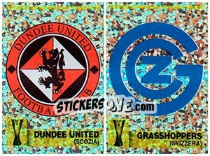 Figurina Scudetto (Dundee United - Grasshoppers)