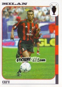 Sticker Cafu - Calcio Coppe 2003-2004 n. 4 - Panini