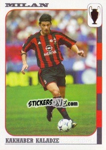 Sticker Kakhaber Kaladze - Calcio Coppe 2003-2004 n. 5 - Panini
