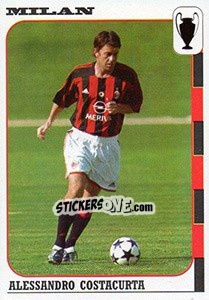 Sticker Alessandro Costacurta - Calcio Coppe 2003-2004 n. 8 - Panini