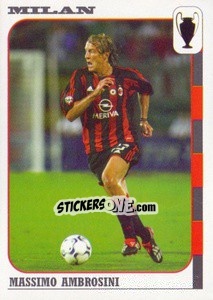 Sticker Massimo Ambrosini - Calcio Coppe 2003-2004 - Panini