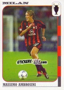 Sticker Massimo Ambrosini - Calcio Coppe 2003-2004 n. 10 - Panini
