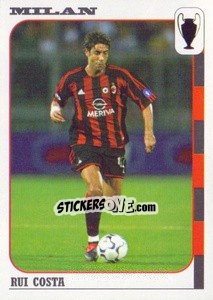 Sticker Rui Costa - Calcio Coppe 2003-2004 n. 12 - Panini