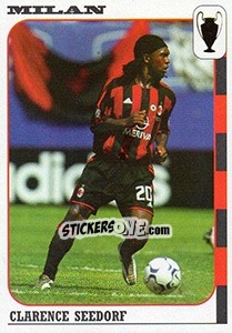 Figurina Clarence Seedorf - Calcio Coppe 2003-2004 - Panini