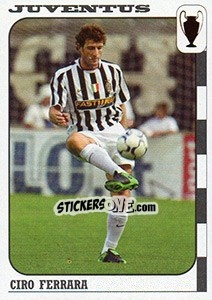 Sticker Ciro Ferrara - Calcio Coppe 2003-2004 n. 22 - Panini
