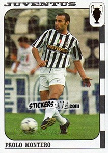 Sticker Paolo Montero - Calcio Coppe 2003-2004 n. 25 - Panini