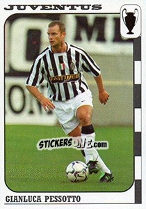 Sticker Gianluca Pessotto - Calcio Coppe 2003-2004 - Panini