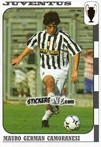 Sticker Mauro German Camoranesi - Calcio Coppe 2003-2004 n. 28 - Panini