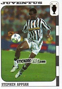 Sticker Stephen Appiah - Calcio Coppe 2003-2004 n. 29 - Panini