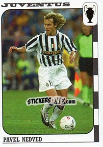 Sticker Pavel Nedved - Calcio Coppe 2003-2004 n. 30 - Panini