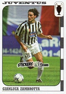 Sticker Gianluca Zambrotta - Calcio Coppe 2003-2004 n. 32 - Panini