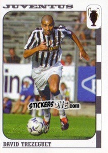 Cromo David Trezeguet