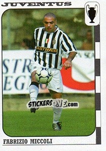 Sticker Fabrizio Miccoli - Calcio Coppe 2003-2004 - Panini