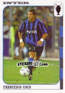Sticker Francesco Coco - Calcio Coppe 2003-2004 n. 43 - Panini