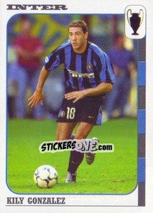 Figurina Kily Gonzalez - Calcio Coppe 2003-2004 - Panini