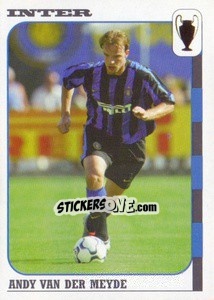 Sticker Andy Van Der Meyde - Calcio Coppe 2003-2004 n. 49 - Panini