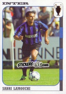 Sticker Sabri Lamouchi - Calcio Coppe 2003-2004 n. 50 - Panini