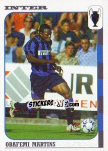 Sticker Obafemi Martins - Calcio Coppe 2003-2004 n. 53 - Panini