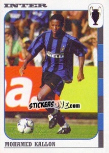 Sticker Mohamed Kallon - Calcio Coppe 2003-2004 n. 54 - Panini