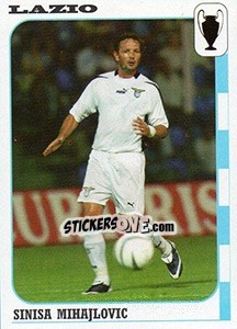 Cromo Sinisa Mihajlovic - Calcio Coppe 2003-2004 - Panini