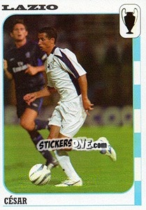 Figurina César - Calcio Coppe 2003-2004 n. 62 - Panini