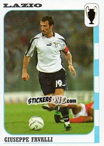 Sticker Giuseppe Favalli - Calcio Coppe 2003-2004 n. 63 - Panini