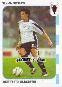 Sticker Demetrio Albertini - Calcio Coppe 2003-2004 - Panini