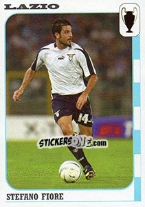 Sticker Stefano Fiore - Calcio Coppe 2003-2004 - Panini